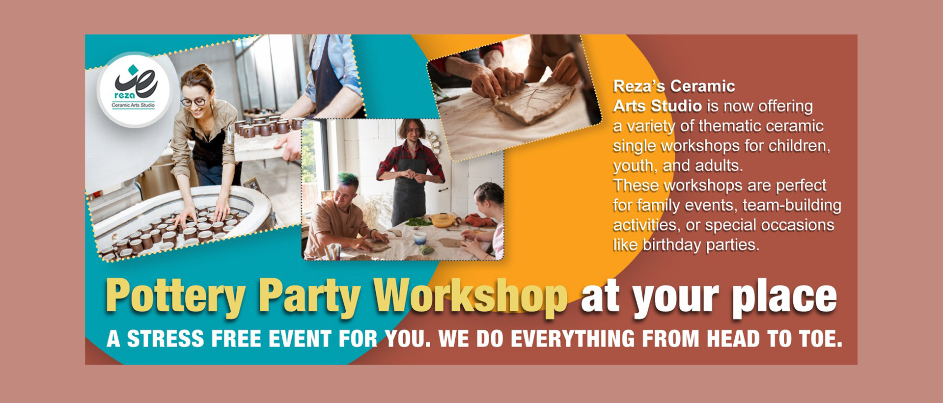 Pottery Party Workshop