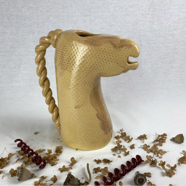 Handmade Unique Horse-Spouted