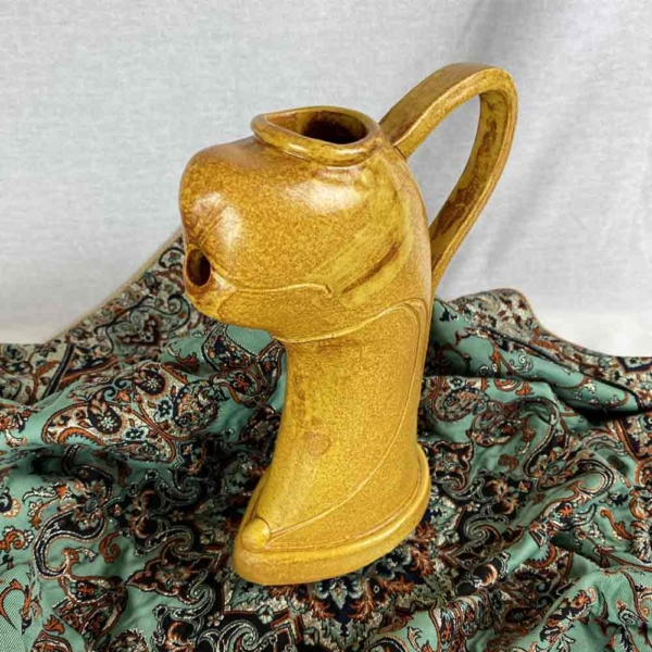 Handmade Semi-Antique Unique Lion-Spouted
