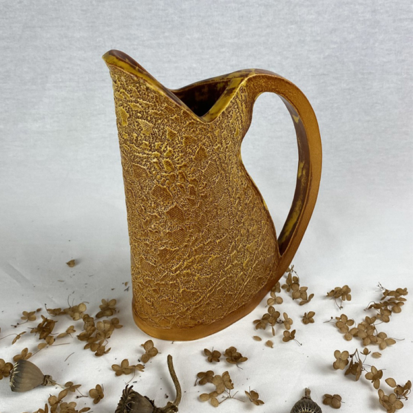 Handmade Unique Abstract Animal-Shaped Ceramic Pitcher2