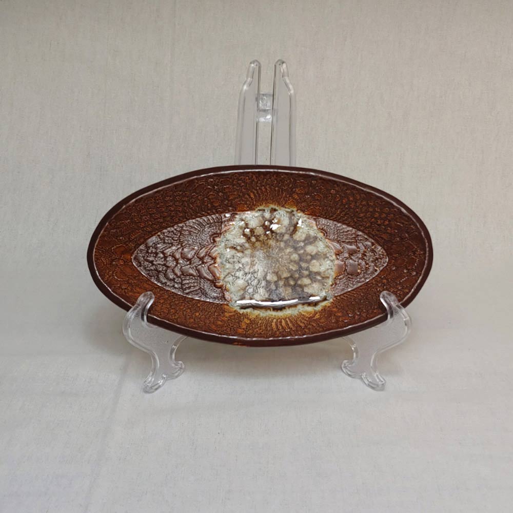 Serving Plates (brown-oval
